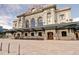 The historic Union Station with arched windows and outdoor seating area at 1020 15Th St # 17K, Denver, CO 80202