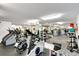 A well-equipped gym featuring treadmills, ellipticals, weights and plenty of space to work out at 1020 15Th St # 17K, Denver, CO 80202