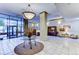 Welcoming building lobby with tiled floor, large glass entrance, and modern decor at 1020 15Th St # 17K, Denver, CO 80202