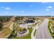 Beautiful community center with trees, and paved walking trail on a clear day at 7814 S Grand Baker Ct, Aurora, CO 80016