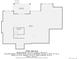 Basement floor plan including exercise room and covered patio area at 8868 Geyser Peak Way, Parker, CO 80138