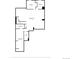 Floor plan highlighting the basement level with recreation room, exercise room, and bath at 24447 E Ada Ave, Aurora, CO 80018