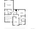 Upper level floor plan with primary bedroom, two additional bedrooms, and laundry room at 4025 Trail Stone Cir, Castle Rock, CO 80108