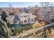 This home features a spacious backyard with a patio at 4405 Fairway Ln, Broomfield, CO 80023