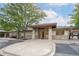 Community clubhouse boasts stone accents, covered entrance, and convenient parking at 4405 Fairway Ln, Broomfield, CO 80023