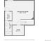 Basement level floorplan with recreation room, utility room, bath, and additional room at 5645 S Himalaya Way, Centennial, CO 80015