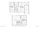 Full house floor plan, showcasing basement and first floor layouts, including rooms and dimensions at 6233 W 75Th Ave, Arvada, CO 80003