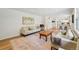 Cozy living room features hardwood floors and an open concept layout at 841 Beech St, Golden, CO 80401