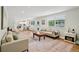 Bright living room boasts an open floor plan and plenty of natural light at 841 Beech St, Golden, CO 80401