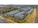 Aerial view of a multi-Gathering residential neighborhood on a sunny day at 5800 Tower Rd # 610, Denver, CO 80249