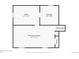 Basement floor plan featuring a recreation room, office, storage, and closet spaces at 1462 S Dudley St, Lakewood, CO 80232