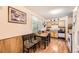 Charming dining area with natural lighting, offering a cozy spot for meals at 1462 S Dudley St, Lakewood, CO 80232