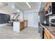 View of modern kitchen with stainless steel appliances and light wood cabinets at 4184 Netherland St, Denver, CO 80249