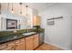 Kitchen with granite countertop, stainless steel appliances, and hardwood floors at 444 17Th St # 304, Denver, CO 80202