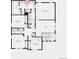 Detailed floor plan of the primary bathroom, bedrooms, laundry, primary suite, and loft at 4225 Ridgewalk Pt, Castle Rock, CO 80108