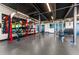 Well-equipped workout area with weight racks, medicine balls, and ample space for training at 4225 Ridgewalk Pt, Castle Rock, CO 80108