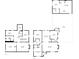 Detailed floor plan showcasing layout of rooms, including kitchen, living room, bedrooms, and bathrooms at 4434 Grove St, Denver, CO 80211