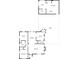Detailed floor plan showcasing layout of rooms, including kitchen, living room, bedrooms, and bathrooms at 4434 Grove St, Denver, CO 80211