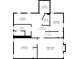 Detailed floor plan showcasing the layout of the home, including bedrooms, sauna, utility, and Gathering room dimensions at 4434 Grove St, Denver, CO 80211