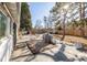 Private backyard with patio and grill at 4980 E Donald Ave # 14, Denver, CO 80222