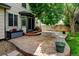 Outdoor patio area perfect for relaxing and entertaining with access to the backyard at 7245 Prairie Cir, Longmont, CO 80504