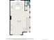 First floor plan showcasing kitchen, Gathering room, and bathroom at 5610 S Sycamore St, Littleton, CO 80120