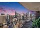 Amazing city views from private balcony at 1020 15Th St # 42C, Denver, CO 80202