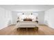 Basement bedroom with light wood floors at 626 Fillmore St, Denver, CO 80206