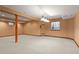 Finished basement offering a large open space at 317 Ingleton Ct, Castle Pines, CO 80108