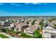 A high angle, aerial shot of the property showcasing its neighborhood and surroundings at 14116 Double Dutch Cir, Parker, CO 80134
