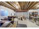 Spacious unfinished basement with potential for customization and ample storage at 14116 Double Dutch Cir, Parker, CO 80134
