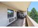 Spacious balcony with outdoor seating, offering a perfect spot for relaxing at 7420 E Quincy Ave # 304, Denver, CO 80237