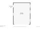 This is the floorplan for the detached garage, which measures 16'9