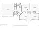 First floor plan showcasing layout of living room, kitchen, dining room, and garage at 4204 Morning Star Dr, Castle Rock, CO 80108