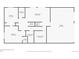 Basement floor plan featuring two bedrooms, bathroom, Gathering room, laundry, utility room, closet and garage at 18150 Martingale Rd, Monument, CO 80132