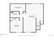 Floorplan of the basement level showcasing bedroom, bathroom, laundry, and Gathering room at 5987 S Pierson St, Littleton, CO 80127