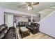 Finished basement with living and dining areas, offering a versatile space for relaxing and entertaining at 5987 S Pierson St, Littleton, CO 80127