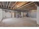 Unfinished basement with high ceilings and plumbing at 15501 E 112Th Ave # 6F, Commerce City, CO 80022
