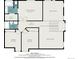 Floor plan of second floor features primary bedroom, walk in closet, hall and two other bedrooms at 9756 E 113Th Ave, Commerce City, CO 80640