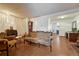 Spacious living room featuring hardwood floors and neutral walls at 3502 S Kittredge St # C, Aurora, CO 80013