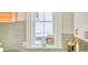Charming kitchen detail with open window, stylish backsplash and natural light at 541 Fox St, Denver, CO 80204