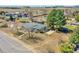 Aerial view of property, front lawn, and nearby neighborhood at 8005 Emerald Ln, Broomfield, CO 80020