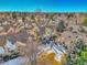 Aerial view of community, showcasing homes and landscape at 2134 S Scranton Way, Aurora, CO 80014