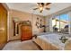 Bedroom with double bed and built-in shelving at 2134 S Scranton Way, Aurora, CO 80014