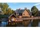 Beautiful waterfront home with private dock and boat lift, perfect for enjoying the lake at 9833 Shoreline Dr, Longmont, CO 80504