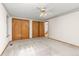 Bedroom with double door closet and carpet at 5123 Red Oak Way, Parker, CO 80134