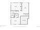 Second floor plan with 2 bedrooms and 2 bathrooms at 5123 Red Oak Way, Parker, CO 80134