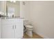 Updated bathroom with granite vanity and tiled floor at 8678 Decatur St # 288, Westminster, CO 80031