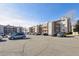 Exterior view of the apartment building and parking lot at 8678 Decatur St # 288, Westminster, CO 80031