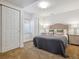 Comfortable bedroom featuring neutral tones, ample closet space, and natural light, perfect for relaxation and rest at 3309 Springbriar Dr, Castle Rock, CO 80109